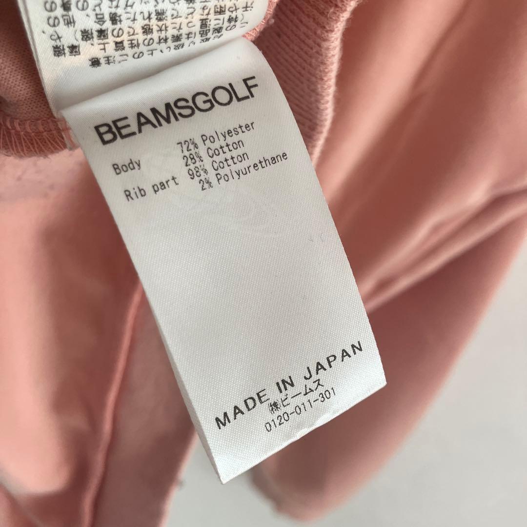 BEAMS GOLF ビームスゴルフ M スウェット 日本製 ピンク