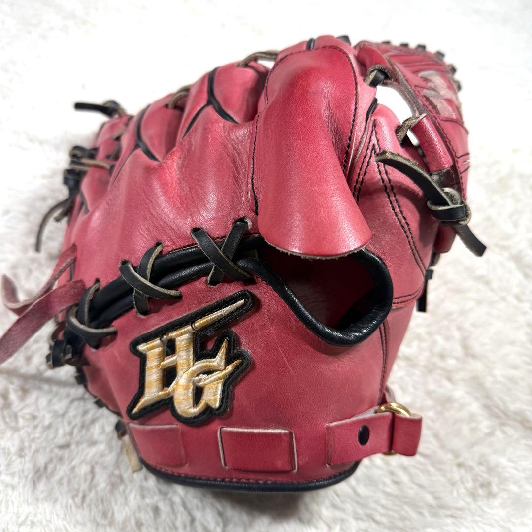 HiGold ハイゴールド 投手用 赤 プロフェッショナルオーダー