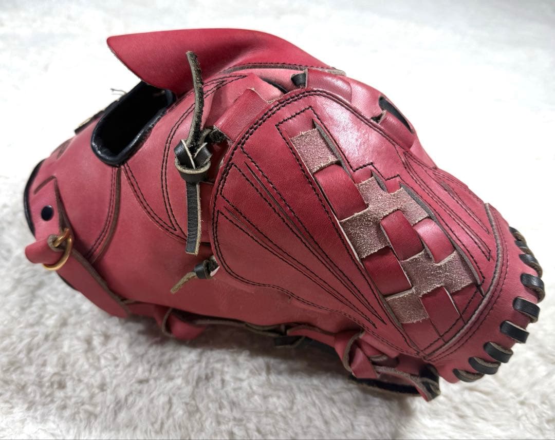 HiGold ハイゴールド 投手用 赤 プロフェッショナルオーダー