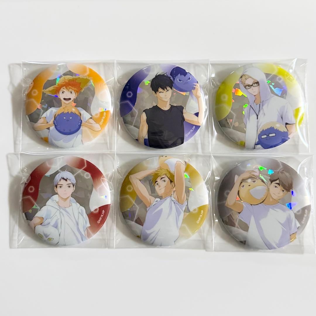 ハイキュー!! ビーチボールver. 缶バッジ アクキー クリアカード