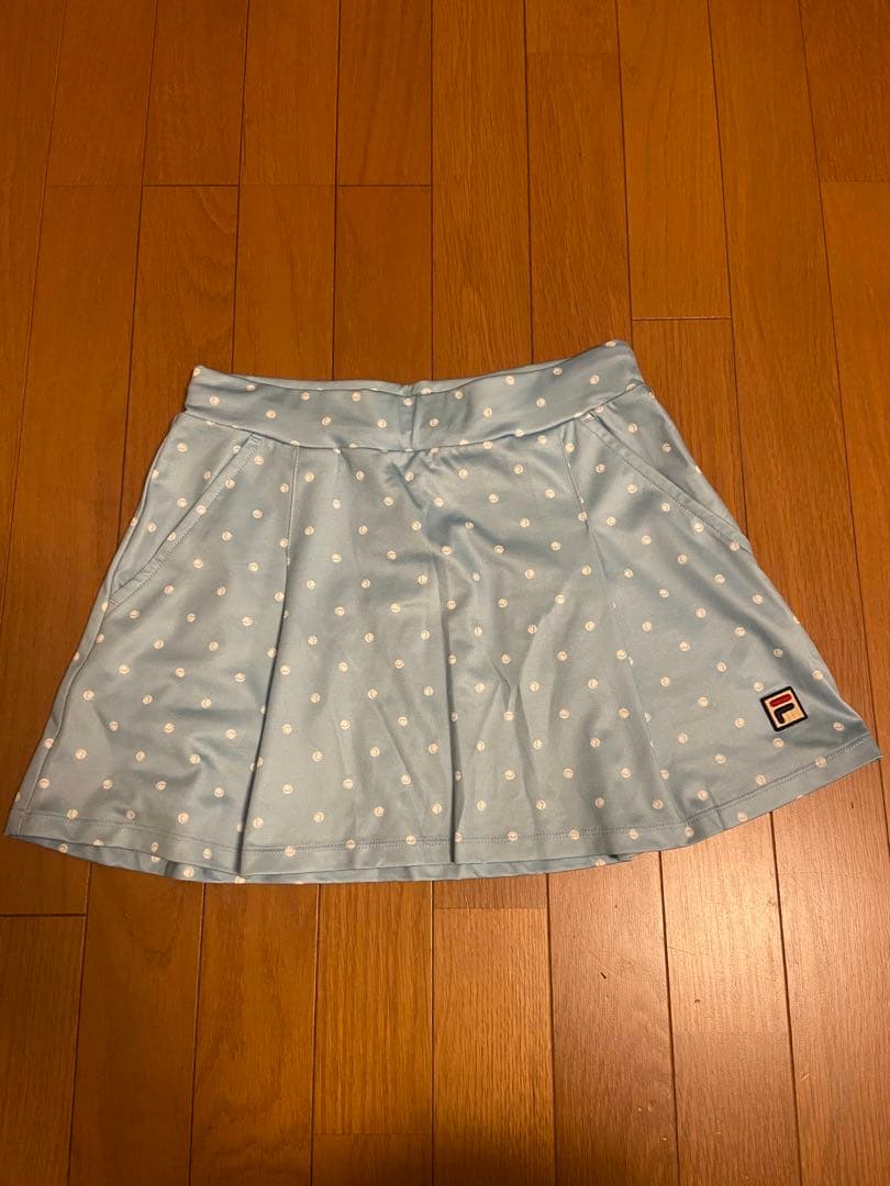 フィラボール柄テニスウエア上下セット