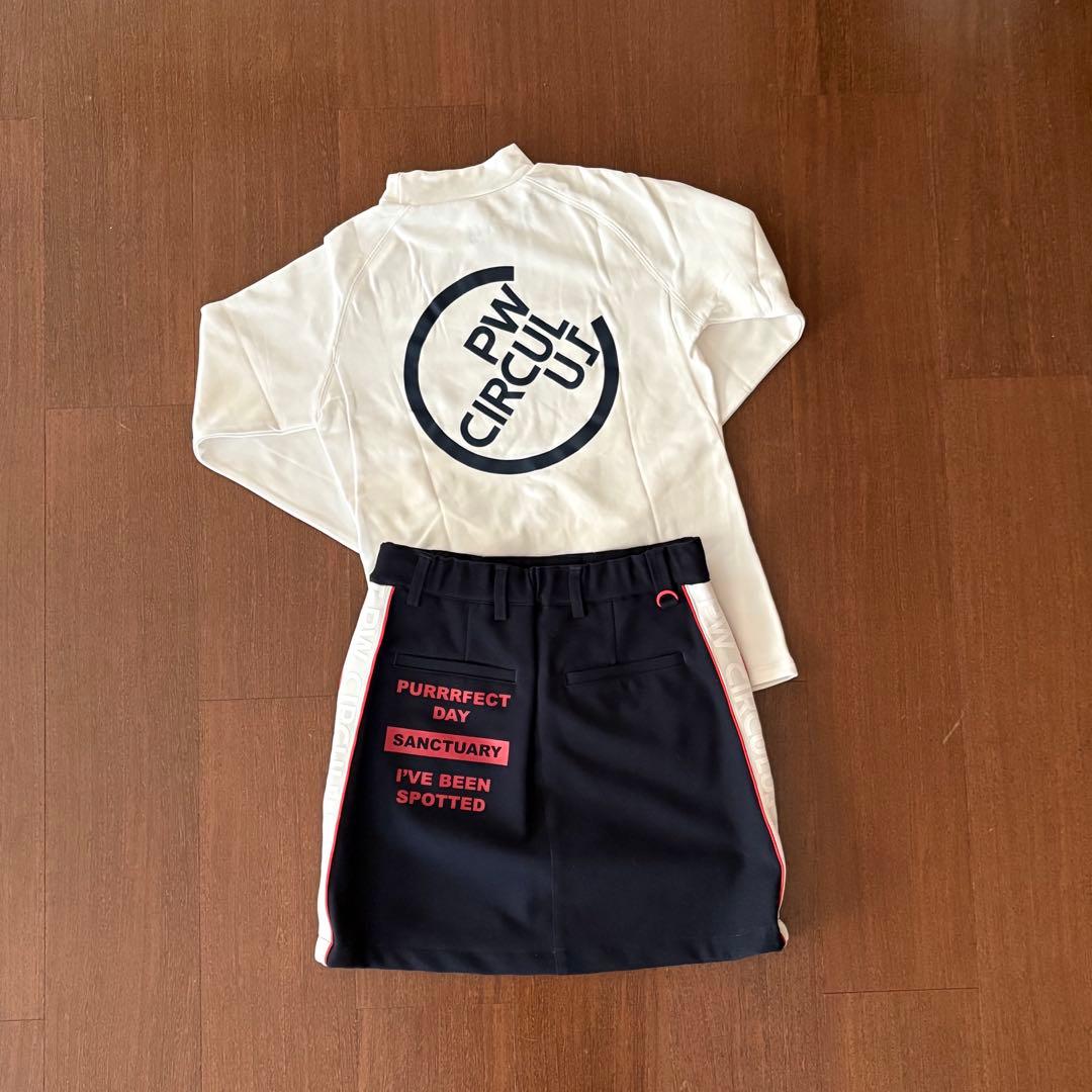 【極美品】PW CIRCULUS セットアップ モックネック & スカート