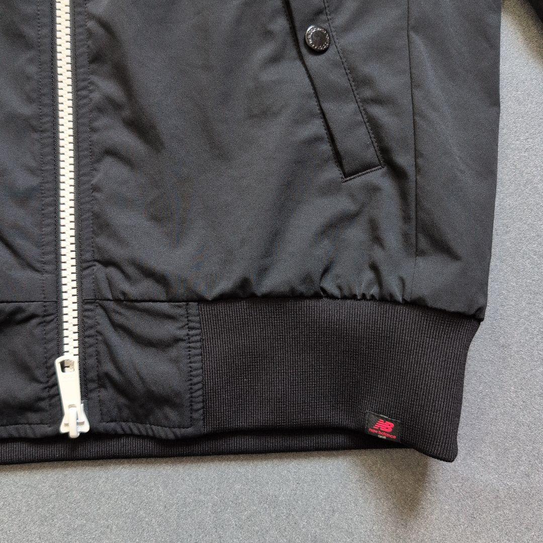 【極美品】ニューバランスゴルフ　リバーシブルフルジップブルゾン　ゼブラ　袖ロゴM