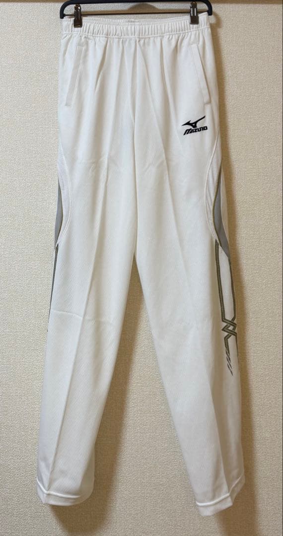 【新品タグ付】MIZUNOテクノファイントレーニングパンツ白XL