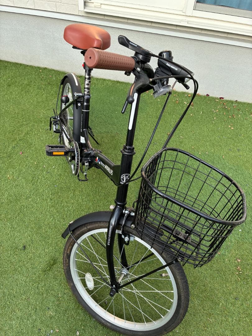 折り畳み自転車　MYPALLAS(マイパラス)　20インチ　ブラック