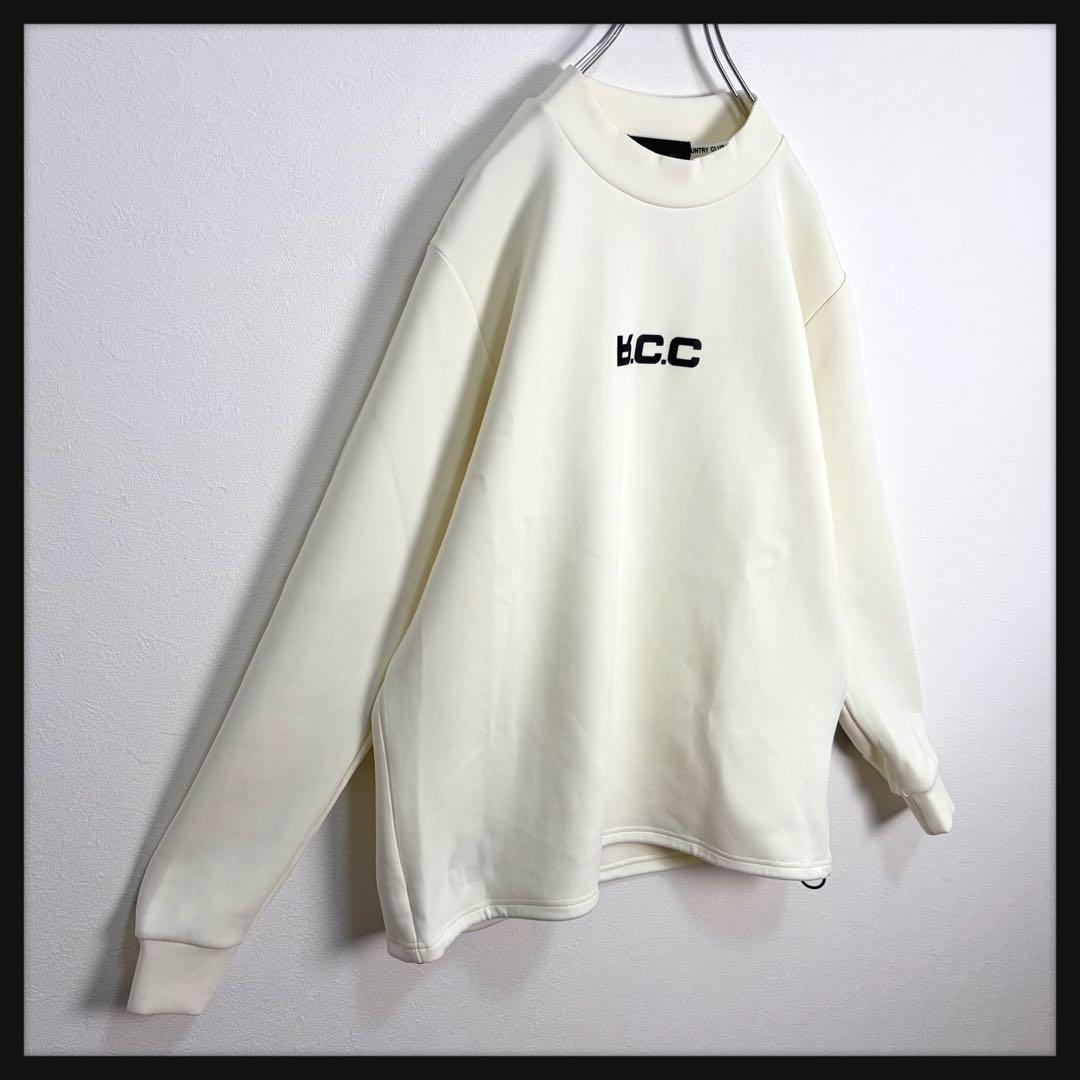 【超美品】FR2 ゴルフ ビッグプリント スウェット クリーム 裾絞り 即完売品