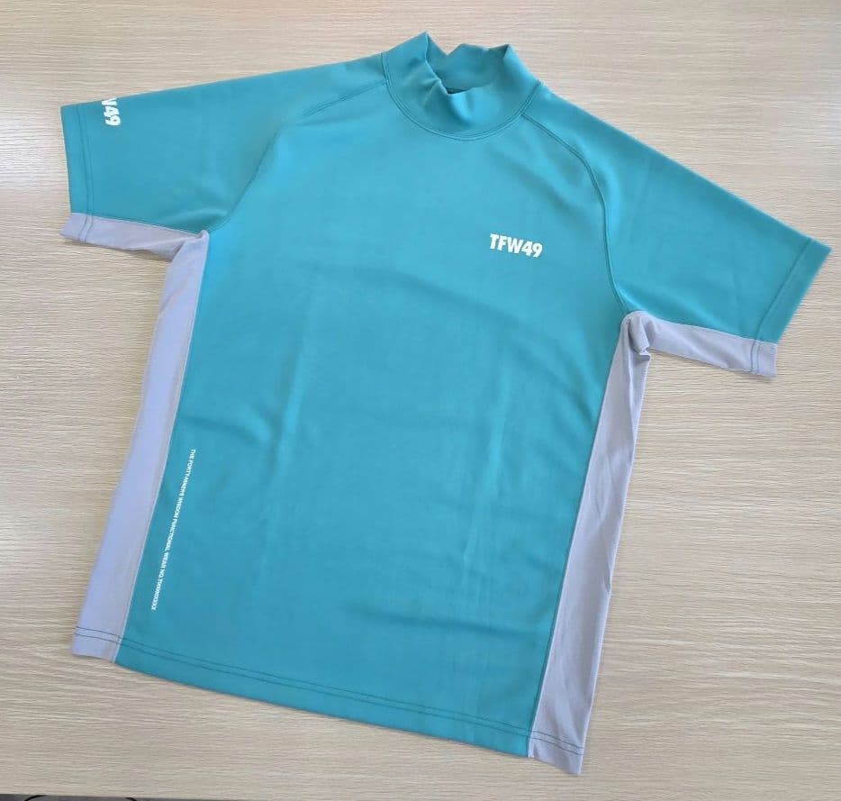 メンズウェア TFW49 SIDE MESH MOCKNECK T