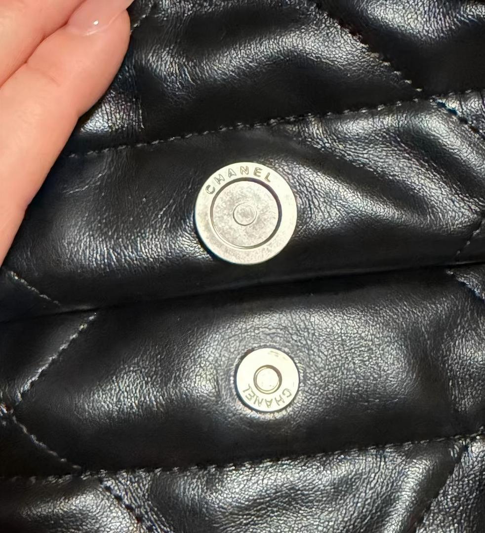ノベルティ レザー シルバー 金具 ショルダーバッグ