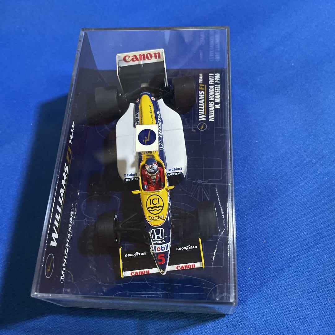 P.M.A F1 1/43 N.マンセル　ウィリアムズ・ホンダ　FW11