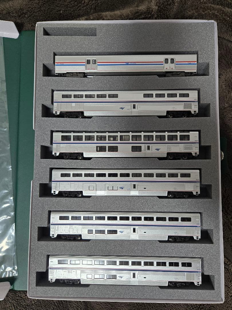 KATO Amtrak ALC42 P42 Superliner 計12両セット