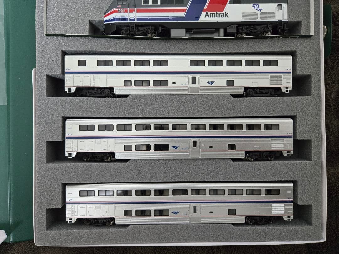 KATO Amtrak ALC42 P42 Superliner 計12両セット