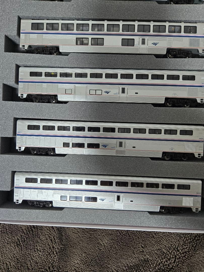 KATO Amtrak ALC42 P42 Superliner 計12両セット