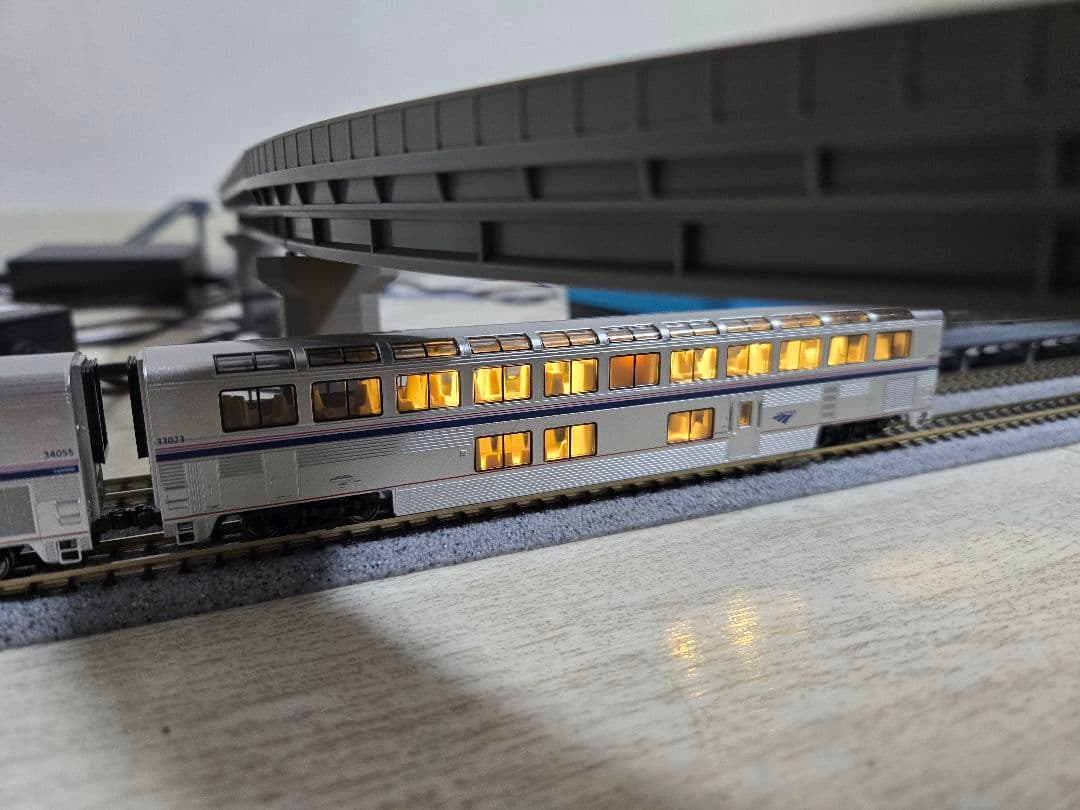 KATO Amtrak ALC42 P42 Superliner 計12両セット
