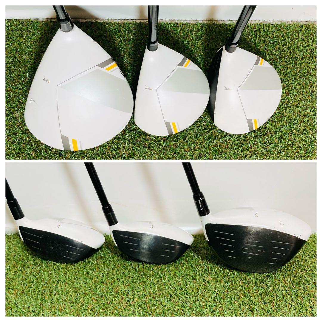 レフティ 左利き TaylorMade テーラーメイド メンズ ゴルフセット