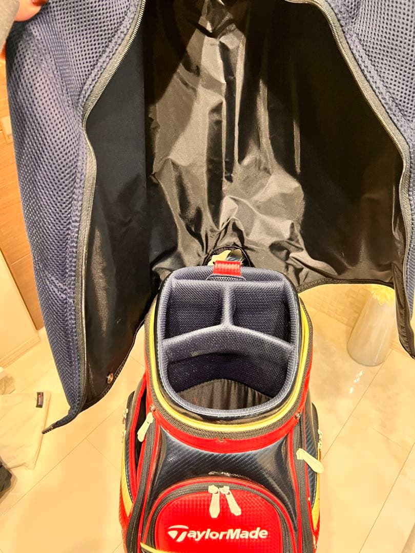 TaylorMade キャディバッグ レッド　おまけ付★
