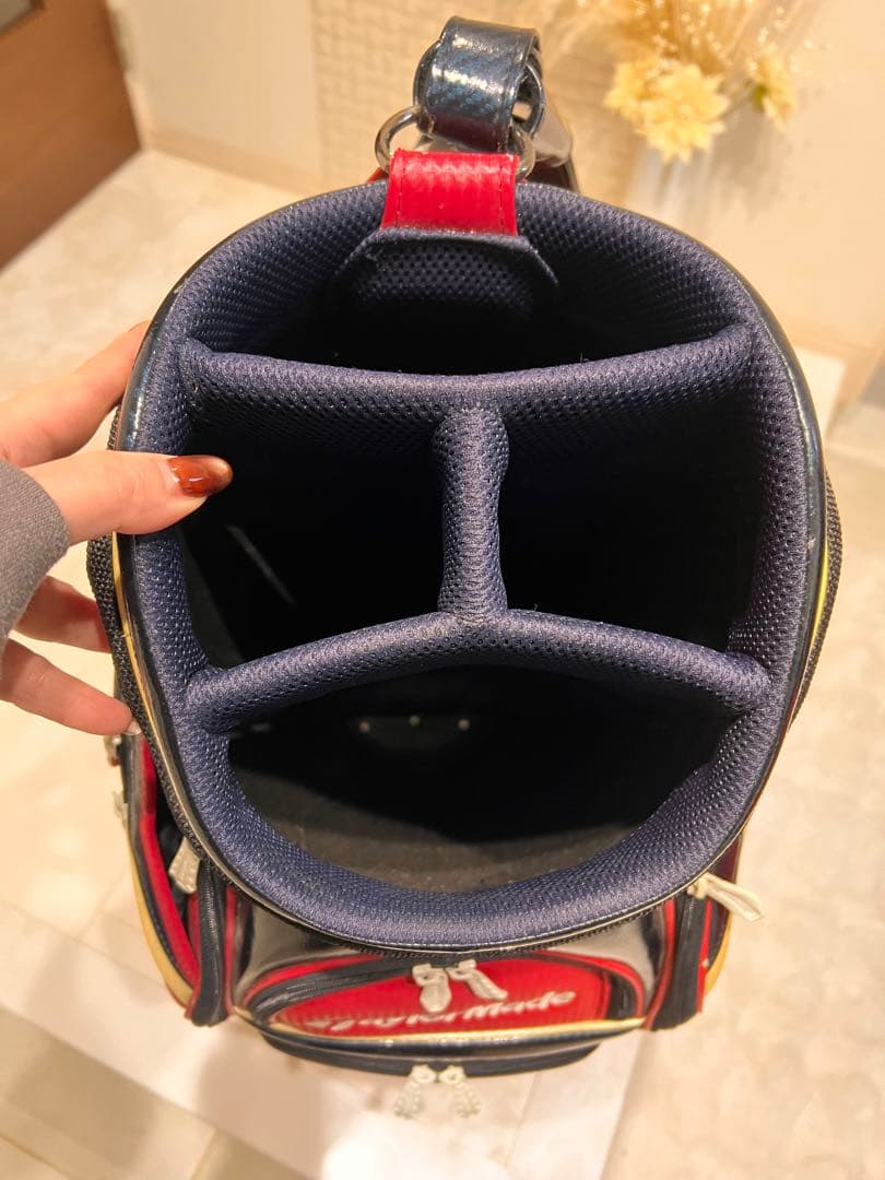 TaylorMade キャディバッグ レッド　おまけ付★