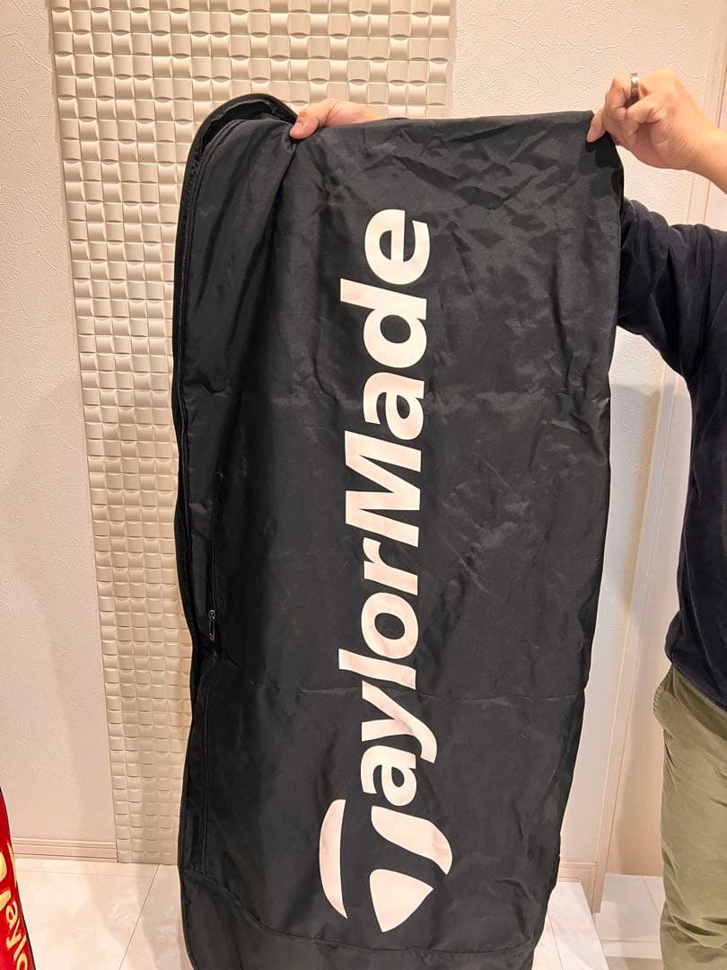 TaylorMade キャディバッグ レッド　おまけ付★