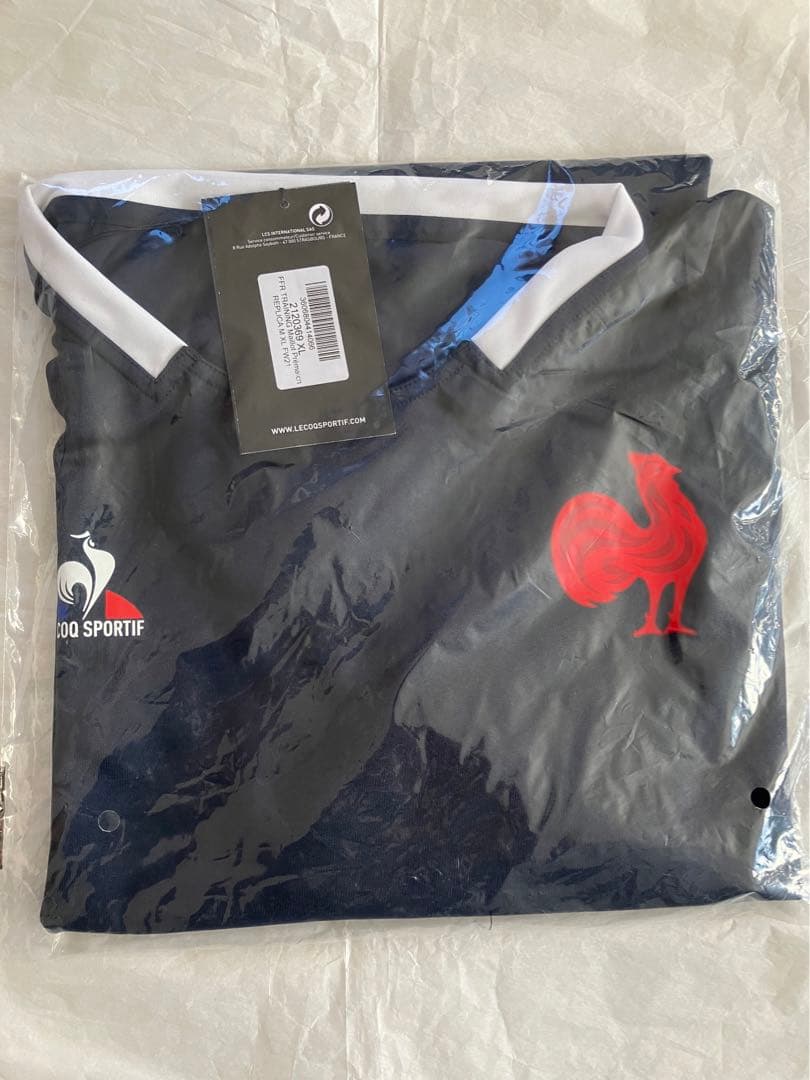 ラグビー フランス代表公式トレーニングジャージ XL