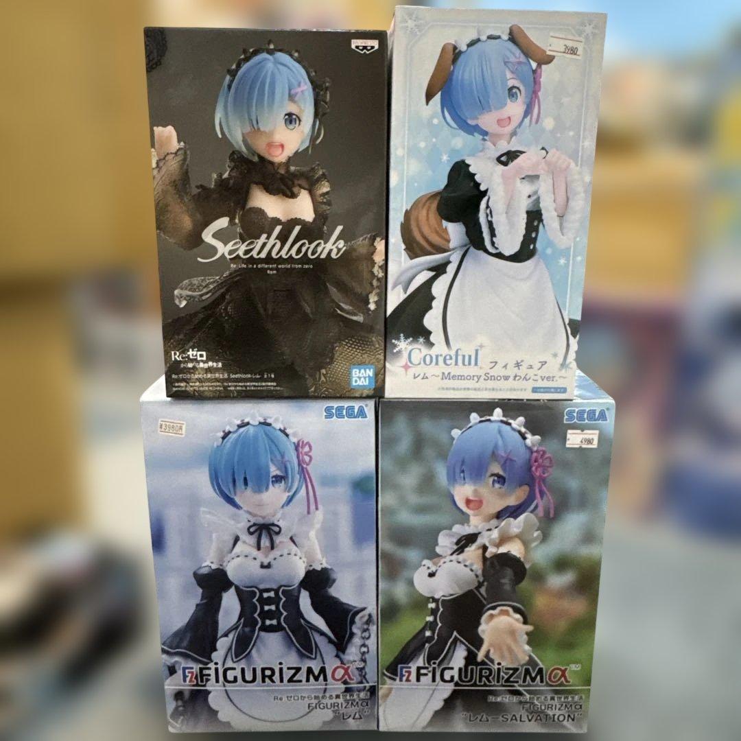 Re:ゼロ レム フィギュア 15体 まとめ売り 新品多数 人気セット