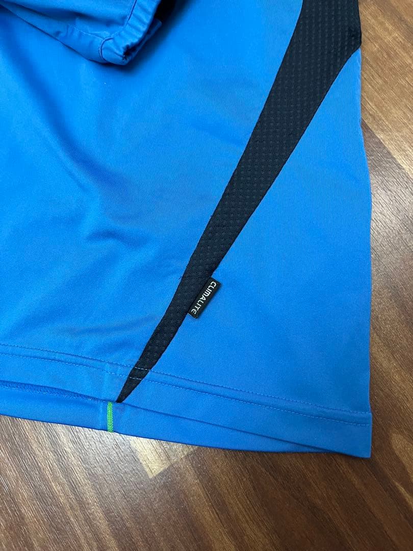 ☆adidasアディダス☆サッカートレーニングトップパンツ上下Mセットアップ