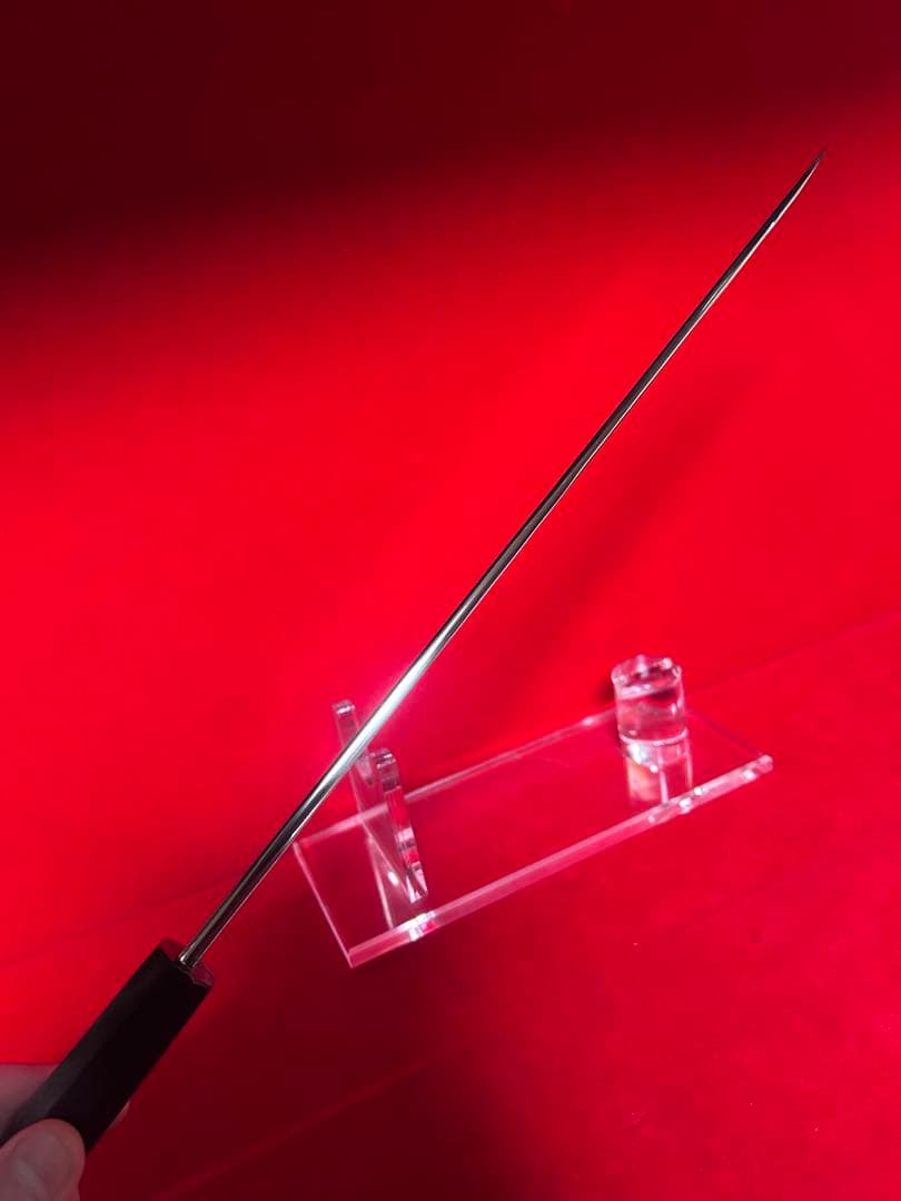 包丁　柳刃　尺　鏡面仕上げ　切味抜群　箱付　未使用品