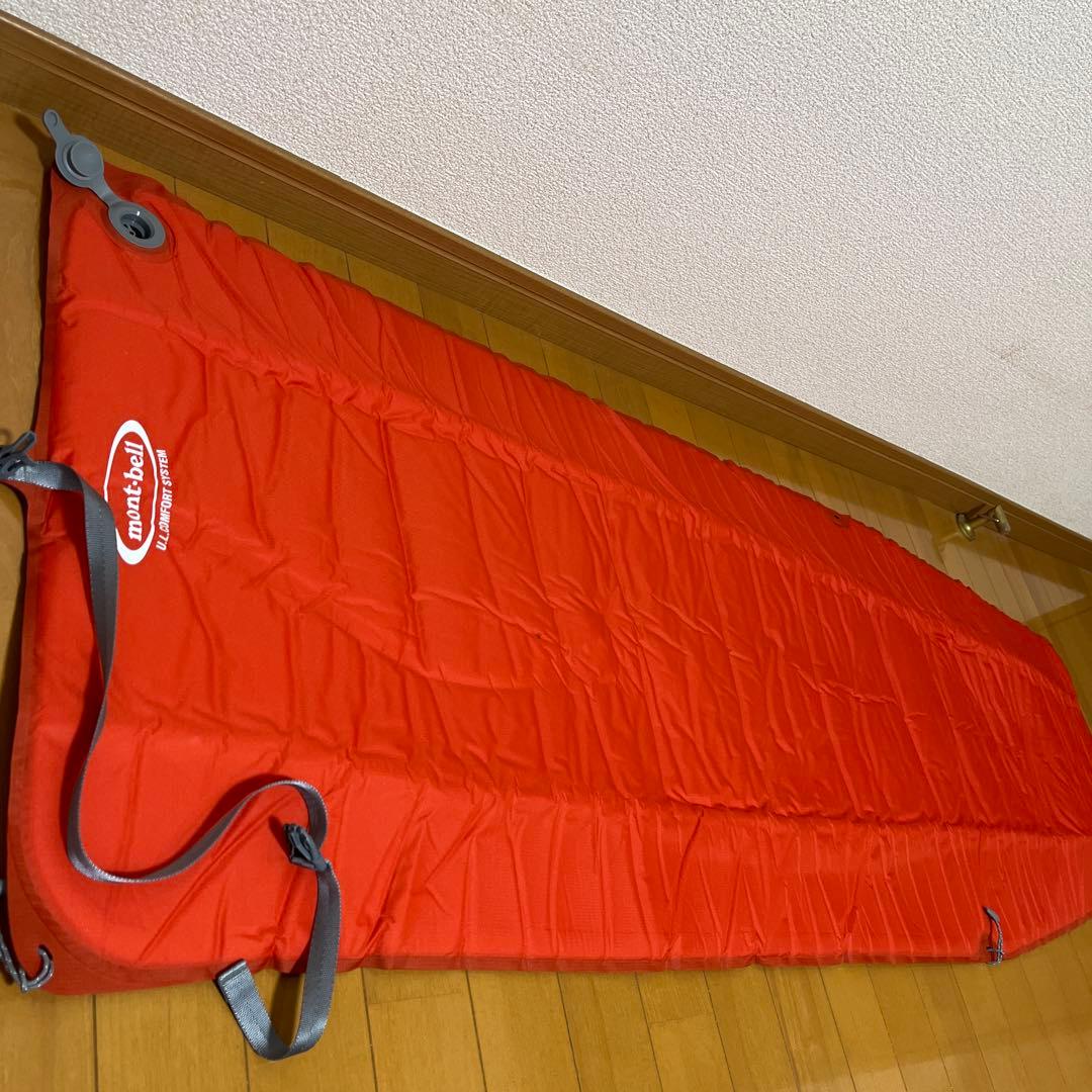 〖美品〗mont-bell ALPINE PAD 25／150cm／オレンジ
