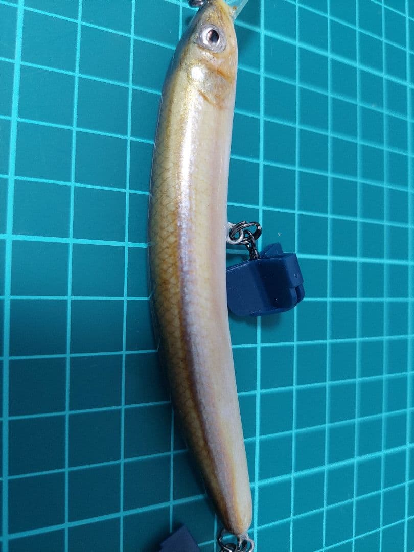 マキルアーハンドメイドルアー 公魚剥製 超レア ミノータイプ サイズ10センチ