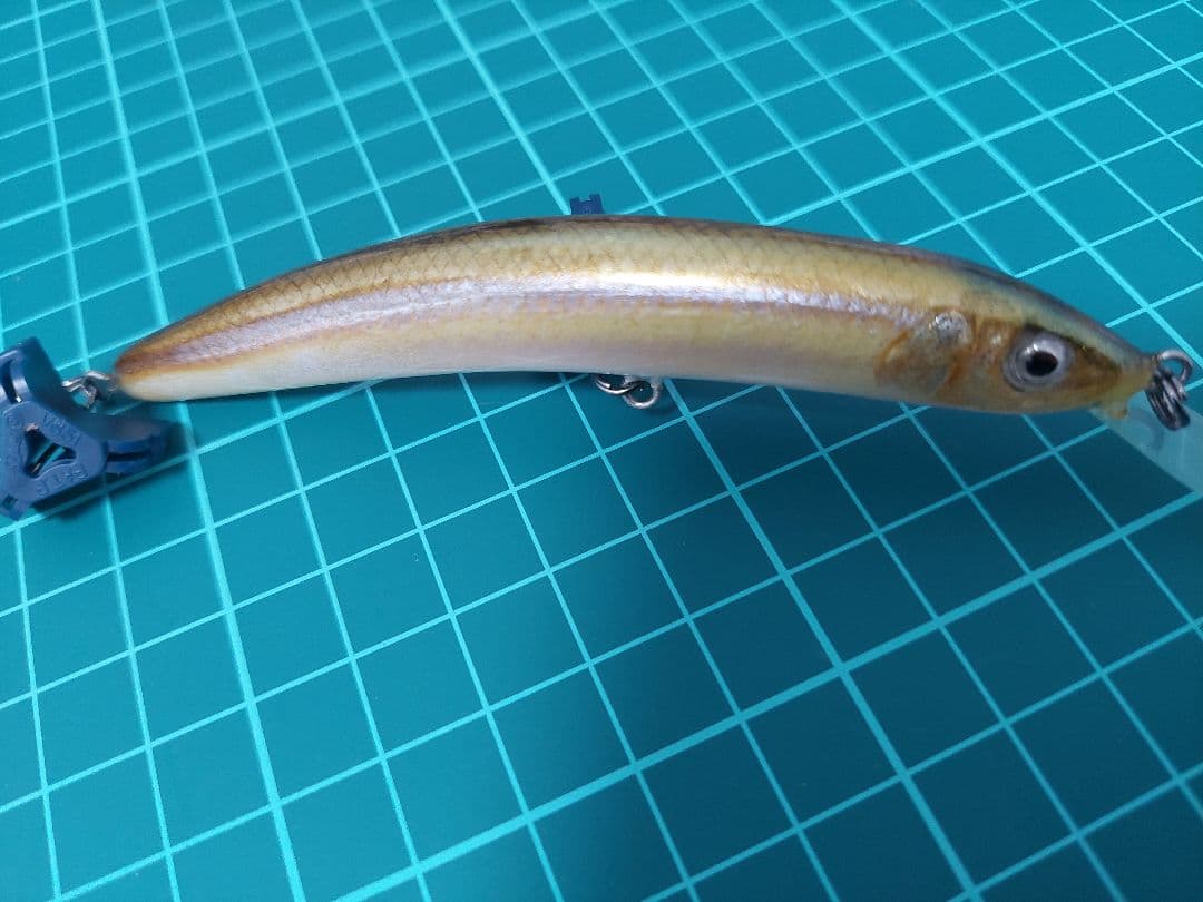 マキルアーハンドメイドルアー 公魚剥製 超レア ミノータイプ サイズ10センチ