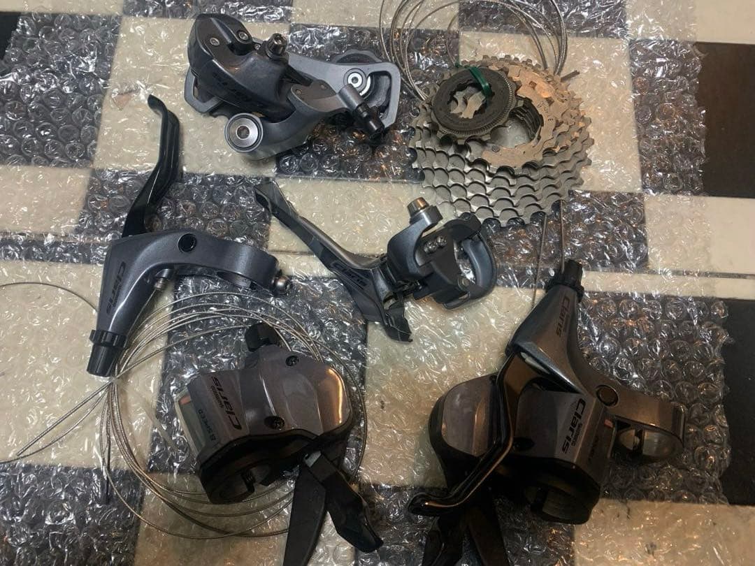 SHIMANO CLARIS 2×8速　コンポセット
