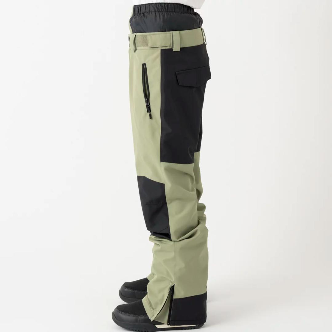 オーシャンパシフィック レディース スノー パンツ グリーン M