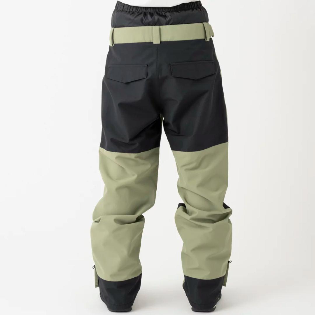 オーシャンパシフィック レディース スノー パンツ グリーン M