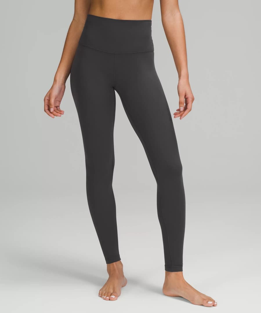 lululemon ルルレモン レギンス グレー ハイライズ アラインパンツ S