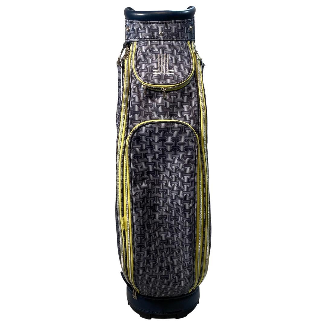 LANVIN SPORT ランバン スポール キャディバッグ ブルー 総柄