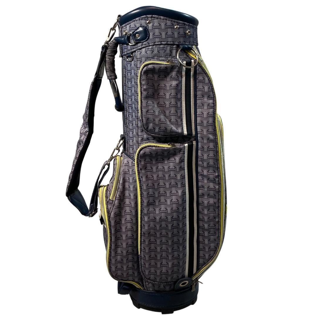 LANVIN SPORT ランバン スポール キャディバッグ ブルー 総柄