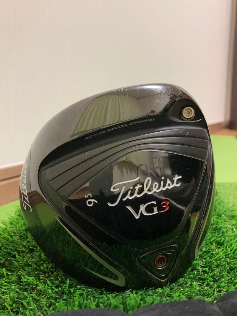 Titleist VG3 vg3 ドライバー 9.5 Sヘッドカバーなし 1w