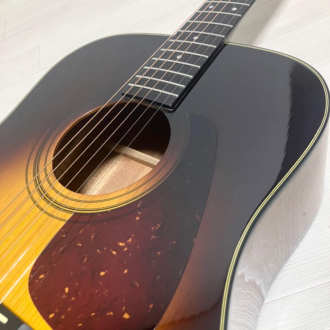 【美品】弦新品/Morris MD-508モーリスアコースティックギターケース付