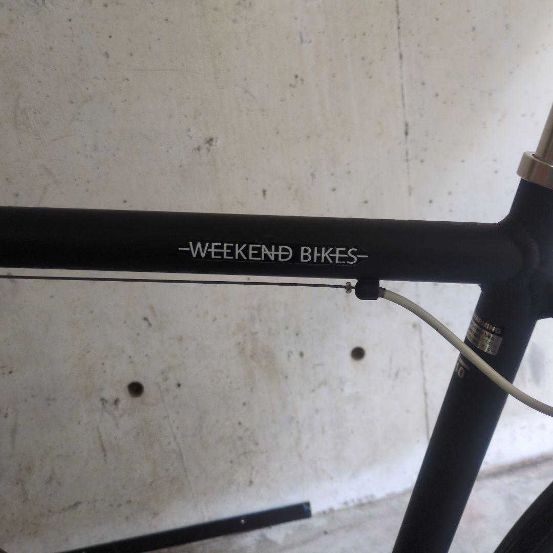 WEEKEND BIKES クロスバイク ブラック 寝屋川市　近郊【直接受渡可】
