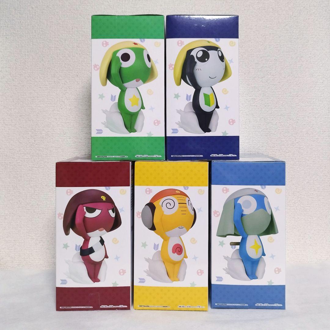 ケロロ軍曹　おおきなSOFVIMATES　５体