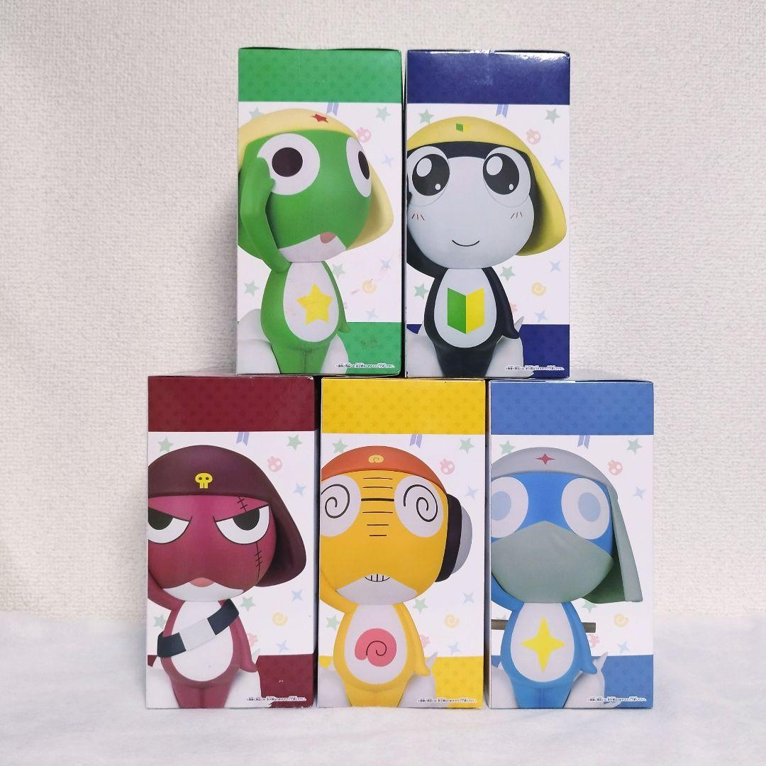 ケロロ軍曹　おおきなSOFVIMATES　５体