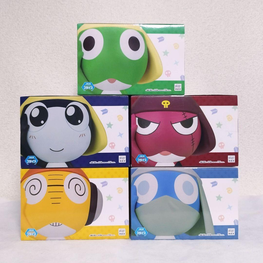 ケロロ軍曹　おおきなSOFVIMATES　５体