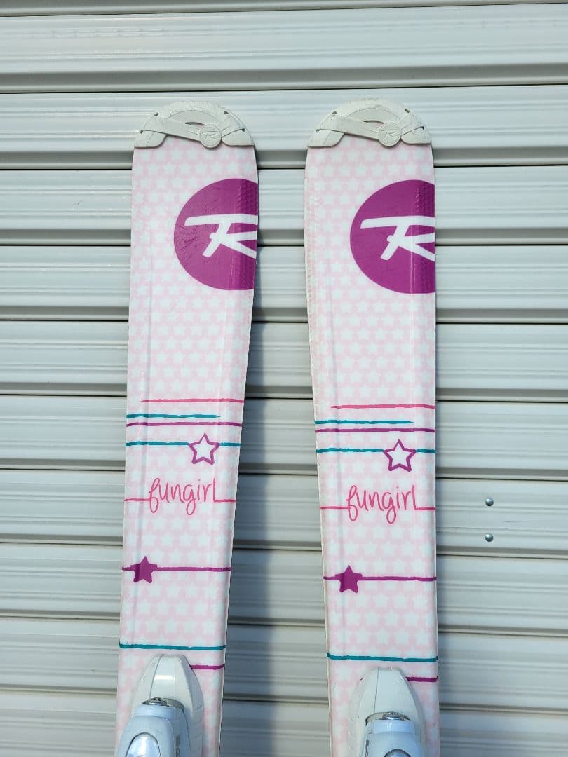 スキー板　ストック　ジュニア用