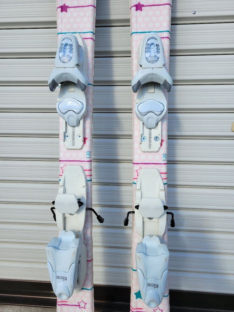 スキー板　ストック　ジュニア用