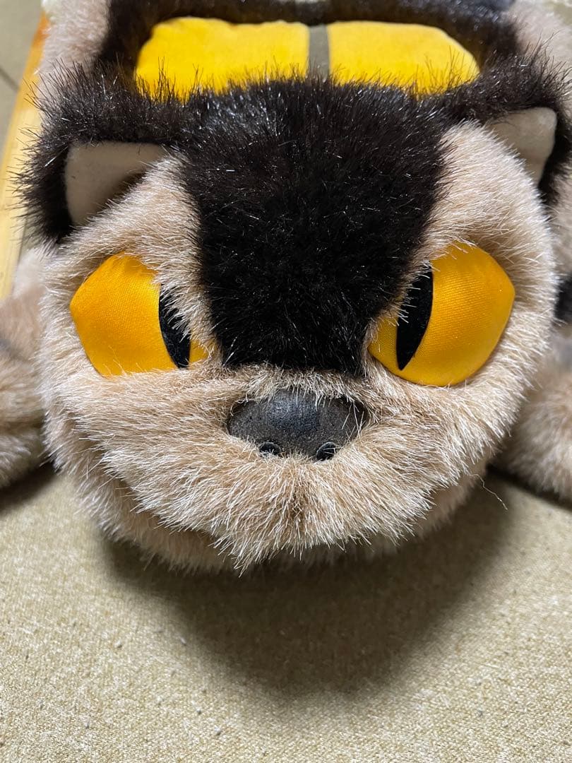 ネコバス　ボックスティッシュケース　ティシュケース　ぬいぐるみ　かわいい