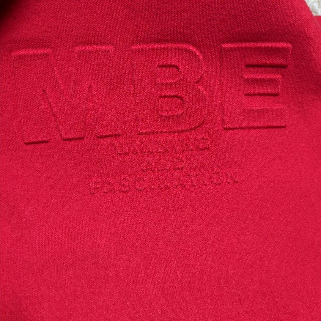 マスターバニーエディション　刺繍　3D 文字 ニット　レッド　サイズ4　MBE