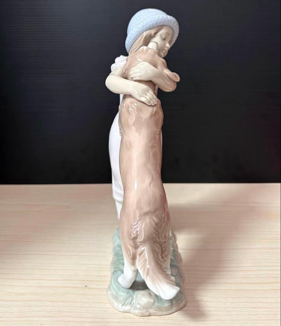 LLADRO リヤドロ　待ってたよ！ 犬と少女　6903 ※美品