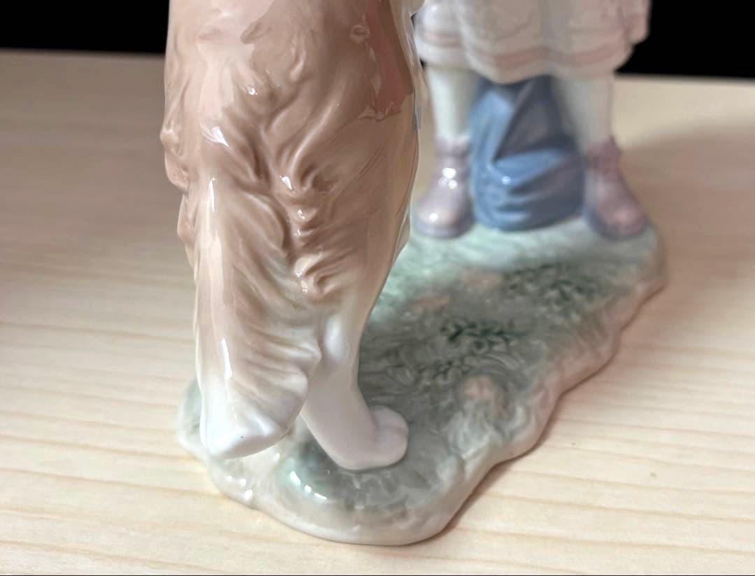 LLADRO リヤドロ　待ってたよ！ 犬と少女　6903 ※美品