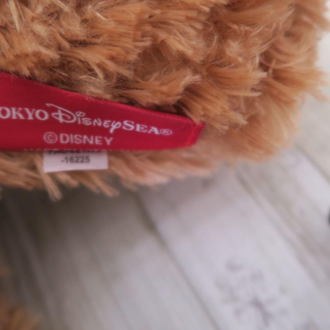 【厳選】タグ付き　クリスマス限定品　ダッフィー　ぬいぐるみＭ　東京ディズニーシー