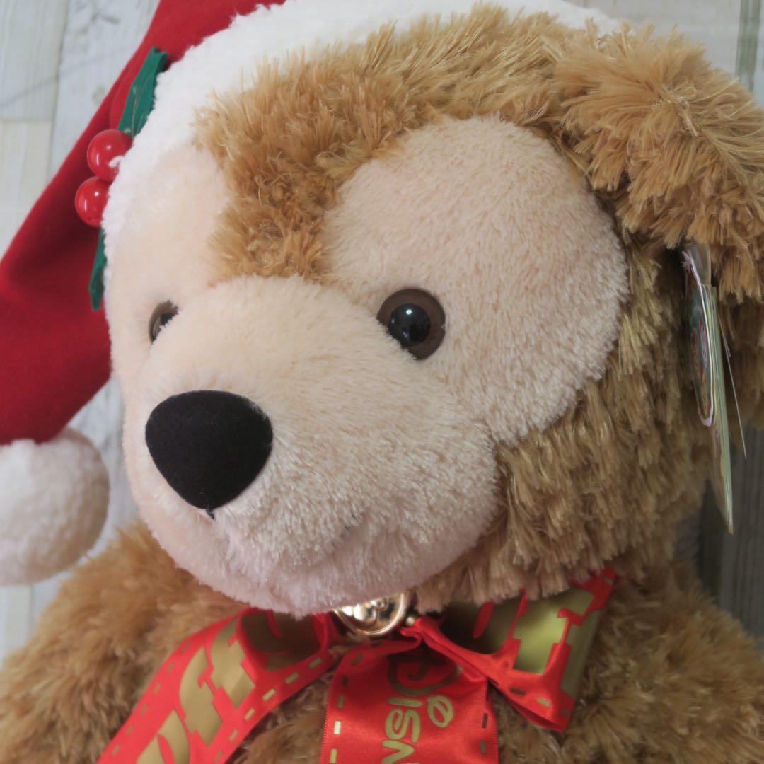 【厳選】タグ付き　クリスマス限定品　ダッフィー　ぬいぐるみＭ　東京ディズニーシー