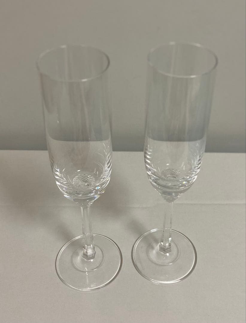 Villeroy&Boch オクタビーシャンパングラス　クリア　2脚セット
