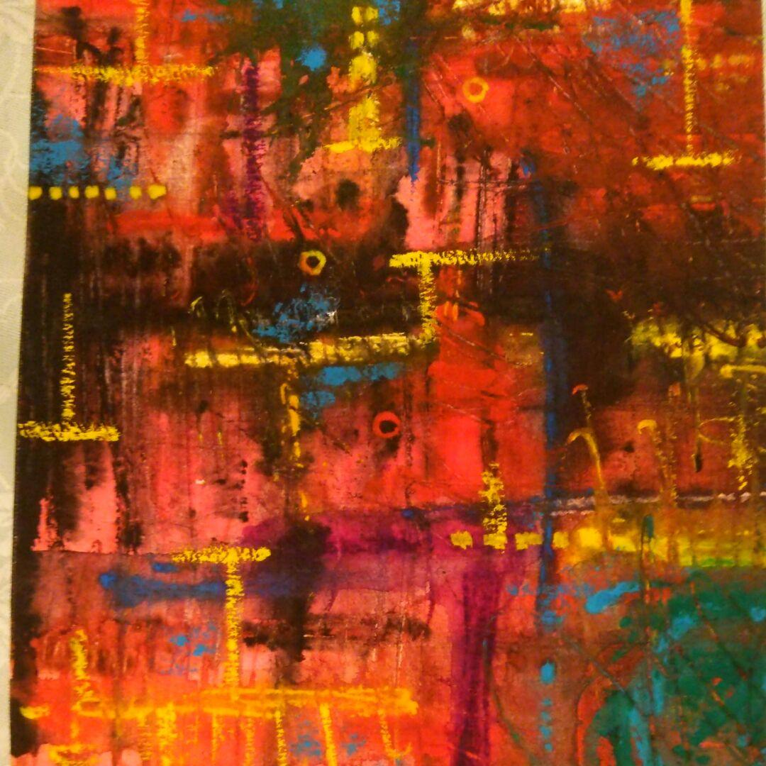 水彩画　メデイテイシヨンNo.8